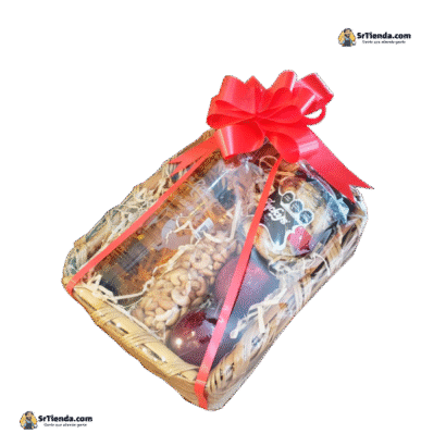 Canasto para clientes básico con tequila don Ramón punta diamante