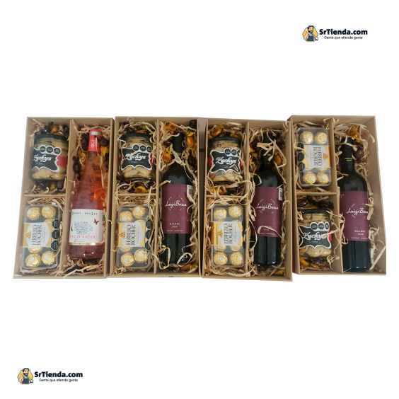 Ejemplo de varios set de vinos